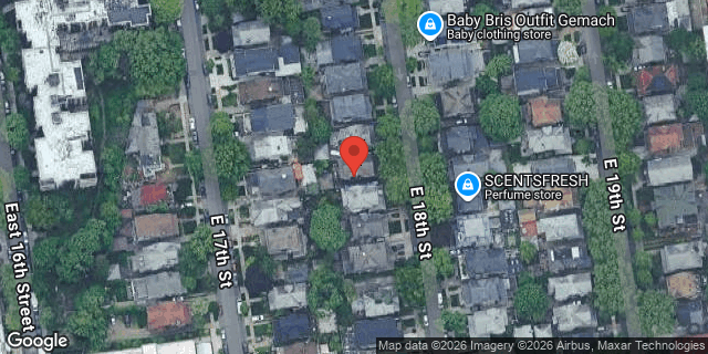 Aerial map of 974 EAST 18 STREET, Brooklyn
