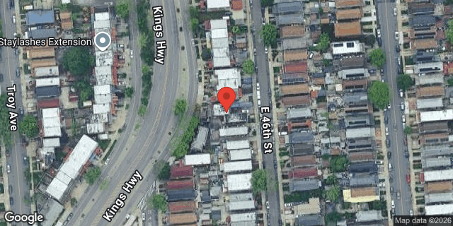 Aerial map of 4512 KINGS HIGHWAY, Brooklyn