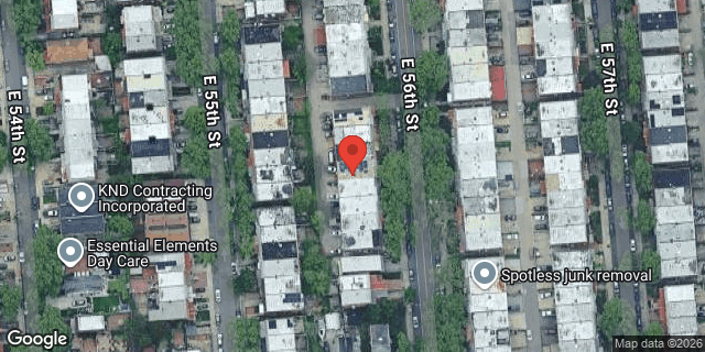 Aerial map of 1178 EAST 56 STREET, Brooklyn