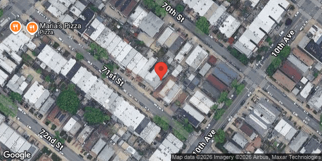 Aerial map of 963 71 STREET, Brooklyn