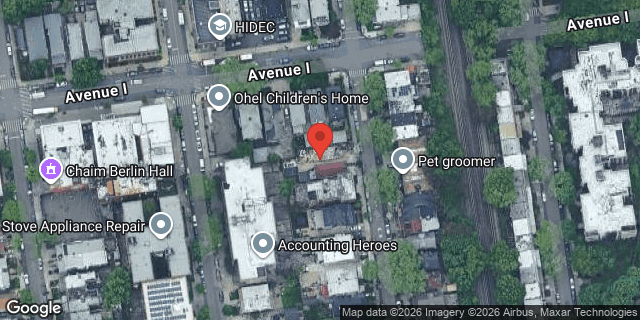 Aerial map of 912 EAST 15 STREET, Brooklyn