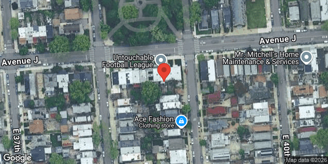 Aerial map of 3818 AVENUE J, Brooklyn