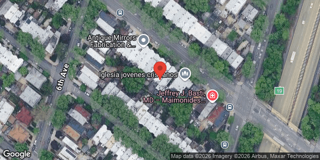 Aerial map of 632 BAY RIDGE PARKWAY, Brooklyn