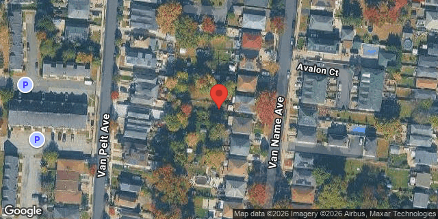 Aerial map of 336 VAN NAME AVENUE, Staten Island