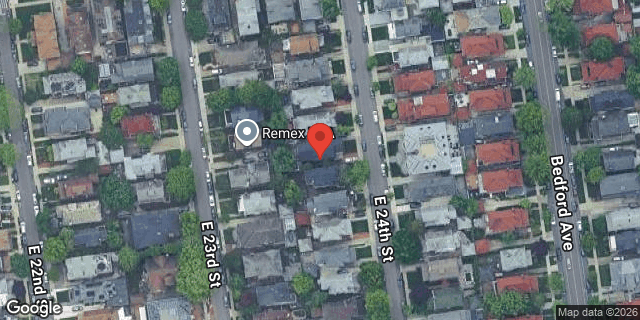 Aerial map of 936 EAST 24 STREET, Brooklyn
