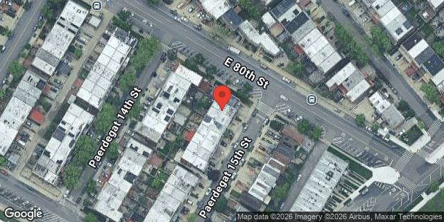 Aerial map of 41 PAERDEGAT 15 STREET, Brooklyn