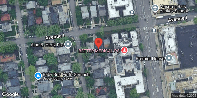 Aerial map of 1910 AVENUE I, Brooklyn