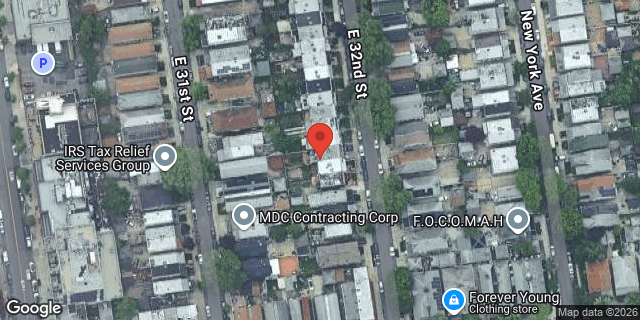 Aerial map of 964 EAST 32 STREET, Brooklyn