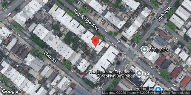 Aerial map of 970 BAY RIDGE AVENUE, Brooklyn