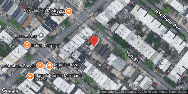 Aerial map of 930 70 STREET, Brooklyn