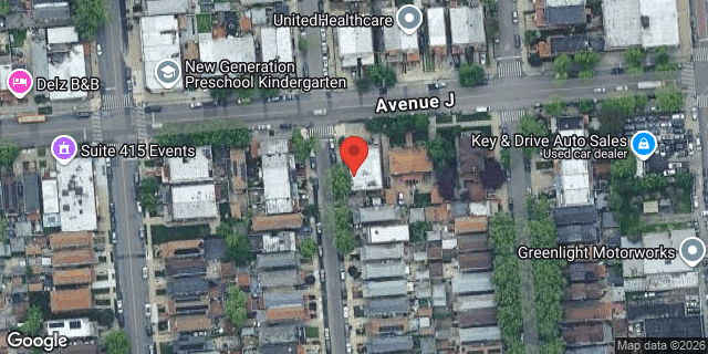 Aerial map of 4802 AVENUE J, Brooklyn