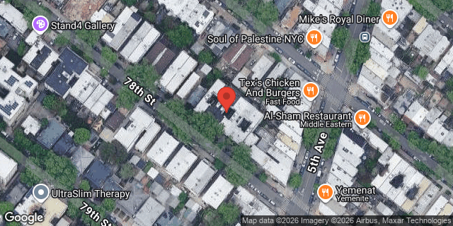 Aerial map of 465 78 STREET, Brooklyn