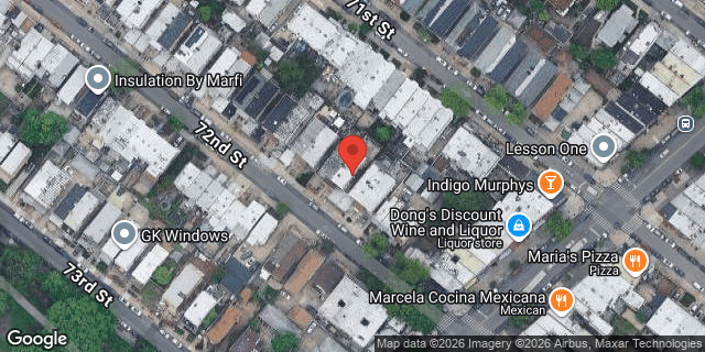 Aerial map of 865 72 STREET, Brooklyn