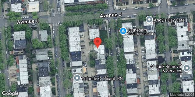 Aerial map of 1014 EAST 57 STREET, Brooklyn