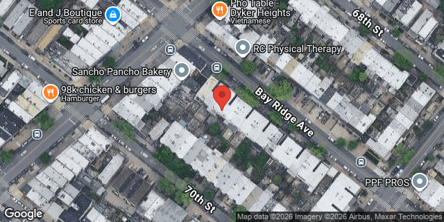 Aerial map of 942 BAY RIDGE AVENUE, Brooklyn