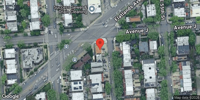 Aerial map of 1210 EAST 54 STREET, Brooklyn
