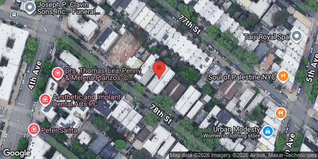 Aerial map of 437 78 STREET, Brooklyn
