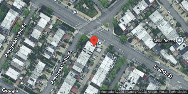 Aerial map of 46 PAERDEGAT 13 STREET, Brooklyn
