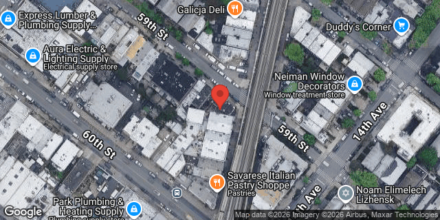 Aerial map of 5902 NEW UTRECHT AVENUE, Brooklyn