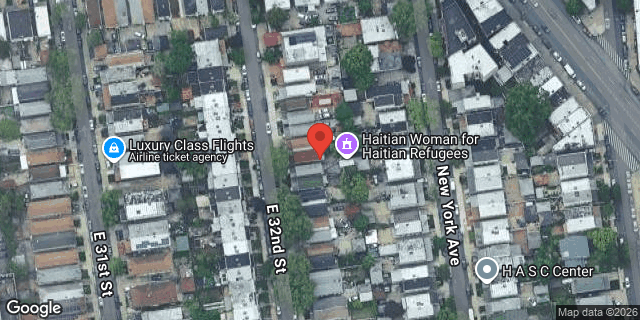 Aerial map of 933 EAST 32 STREET, Brooklyn