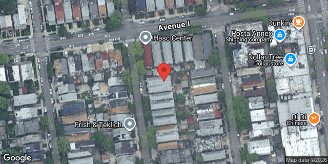 Aerial map of 913 EAST 28 STREET, Brooklyn