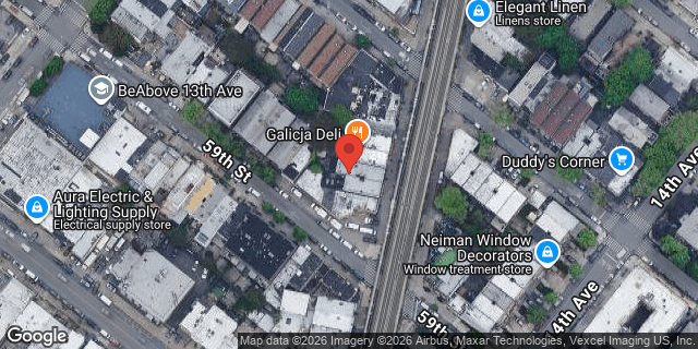 Aerial map of 5814 NEW UTRECHT AVENUE, Brooklyn