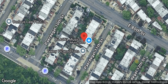 Aerial map of 27 PAERDEGAT 11 STREET, Brooklyn