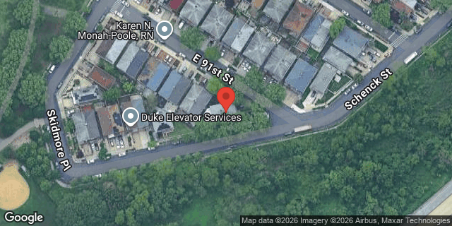 Aerial map of 1800 EAST 91 STREET, Brooklyn