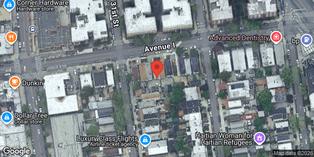 Aerial map of 3110 AVENUE I, Brooklyn