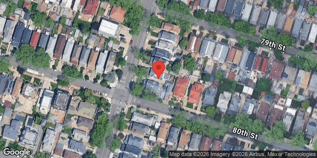 Aerial map of 7919 COLONIAL ROAD, Brooklyn