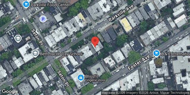 Aerial map of 120 PARKVILLE AVENUE, Brooklyn