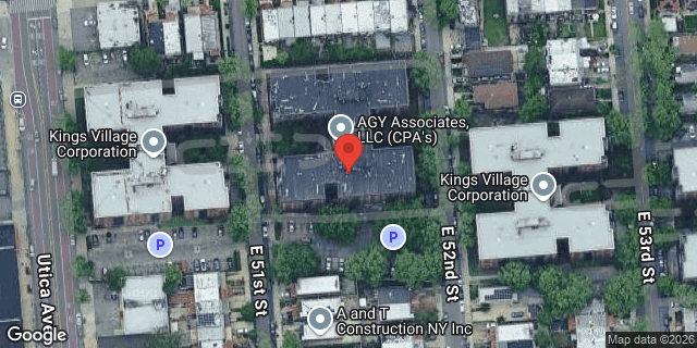 Aerial map of 1275 EAST 51 STREET, Brooklyn