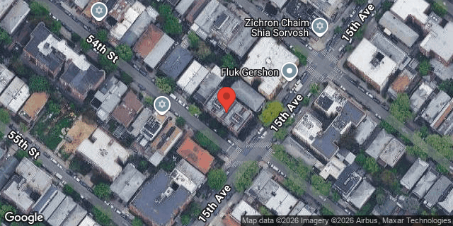 Aerial map of 1477 54 STREET, Brooklyn