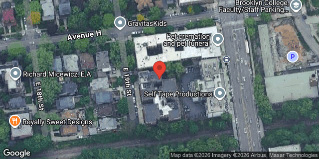 Aerial map of 847 EAST 19 STREET, Brooklyn