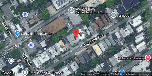 Aerial map of 135 PARKVILLE AVENUE, Brooklyn
