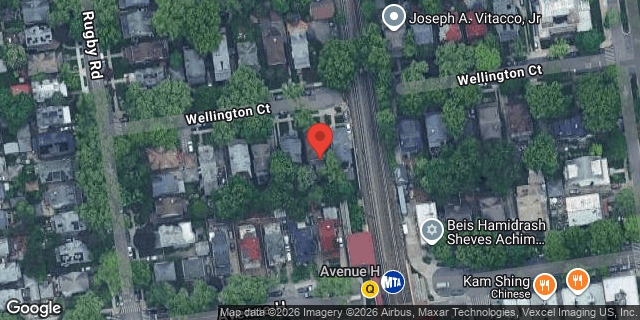 Aerial map of 34 WELLINGTON COURT, Brooklyn