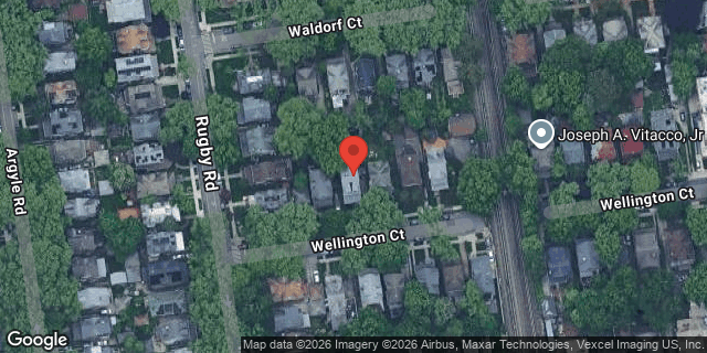 Aerial map of 19 WELLINGTON COURT, Brooklyn