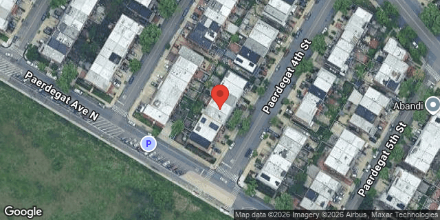 Aerial map of 11 PAERDEGAT 4 STREET, Brooklyn