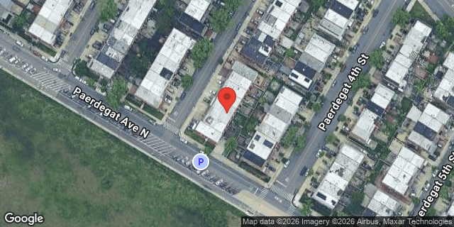 Aerial map of 10 PAERDEGAT 3 STREET, Brooklyn