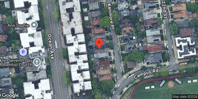 Aerial map of 896 EAST 21 STREET, Brooklyn