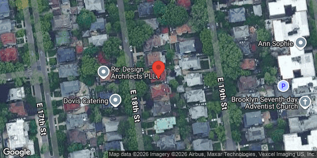 Aerial map of 783 EAST 18 STREET, Brooklyn