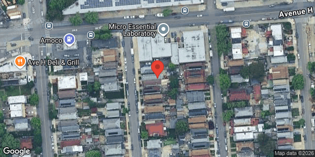 Aerial map of 943 EAST 42 STREET, Brooklyn