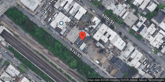Aerial map of 1029 61 STREET, Brooklyn