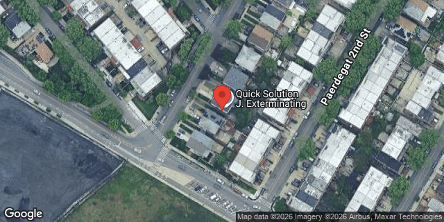 Aerial map of 14 PAERDEGAT 1 STREET, Brooklyn