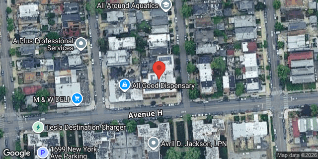 Aerial map of 3413 AVENUE H, Brooklyn