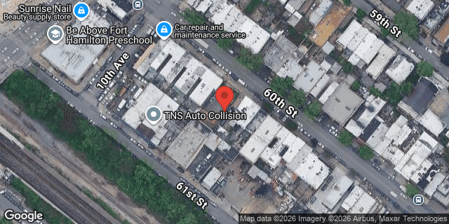Aerial map of 60 STREET, Brooklyn