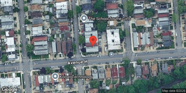 Aerial map of 1009 EAST 37 STREET, Brooklyn