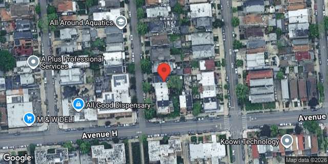 Aerial map of 921 EAST 35 STREET, Brooklyn