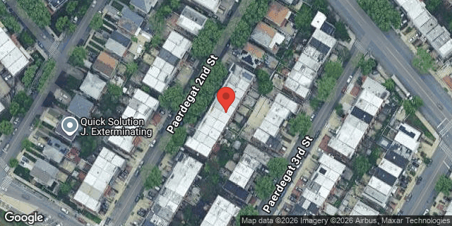 Aerial map of 40 PAERDEGAT 2 STREET, Brooklyn