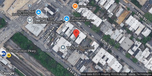 Aerial map of 1014 60 STREET, Brooklyn